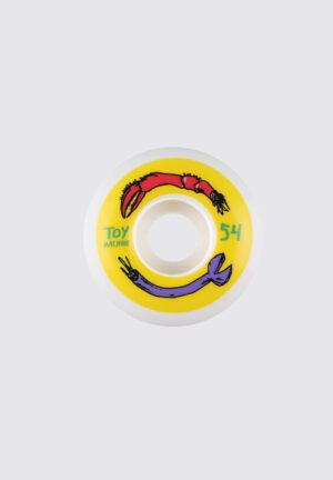 toy-machine-fos-arms-wheels-54mm-99a-white