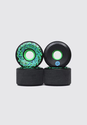 SLIME BALLS OG SLIME GREEN SKATEBOARD WHEELS 60MM - GREEN