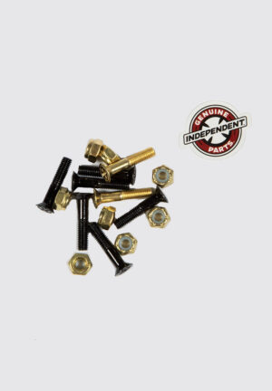 INDEPENDENT GENUINE PARTS PHILLIPS HARDWARE 1 INCH - BLACK/GOLD