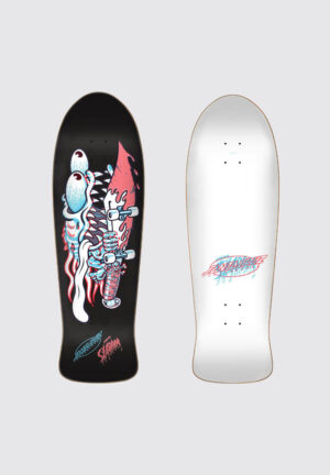 SANTA CRUZ MEEK SLASHER DECODER REISSUE SKATEBOARD DECK 10"