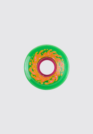 SLIME BALLS MINI OG SLIME GREEN PINK 78A SKATEBOARD WHEELS 54.5MM - GREEN/PINK