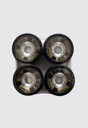 TURBO WHEELS CNC ALUM CORE - 75MM SS 82A - BLACK GOLD