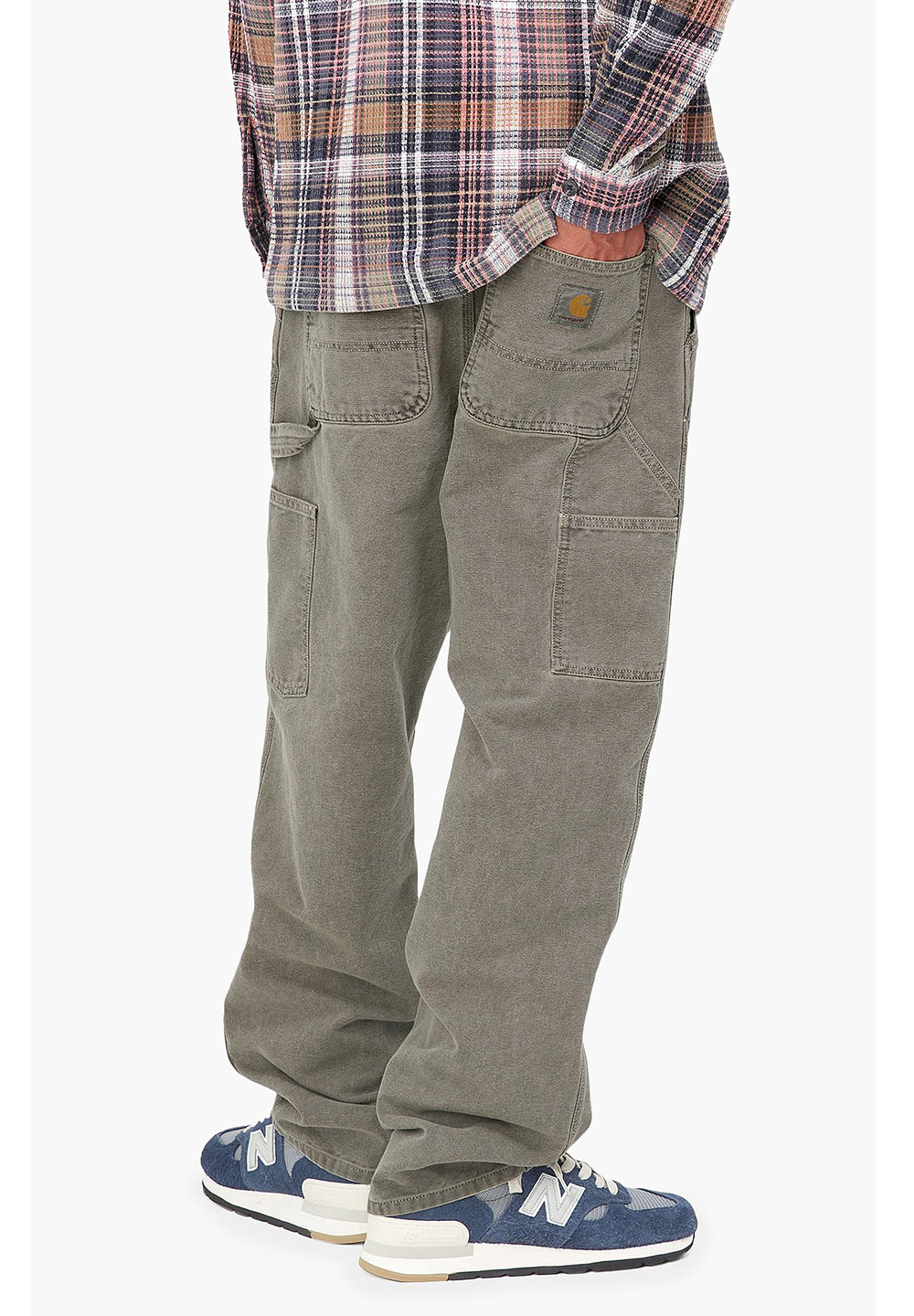 CARHARTT WIP SINGLE KNEE PANT - BLACK FADED - Image 5