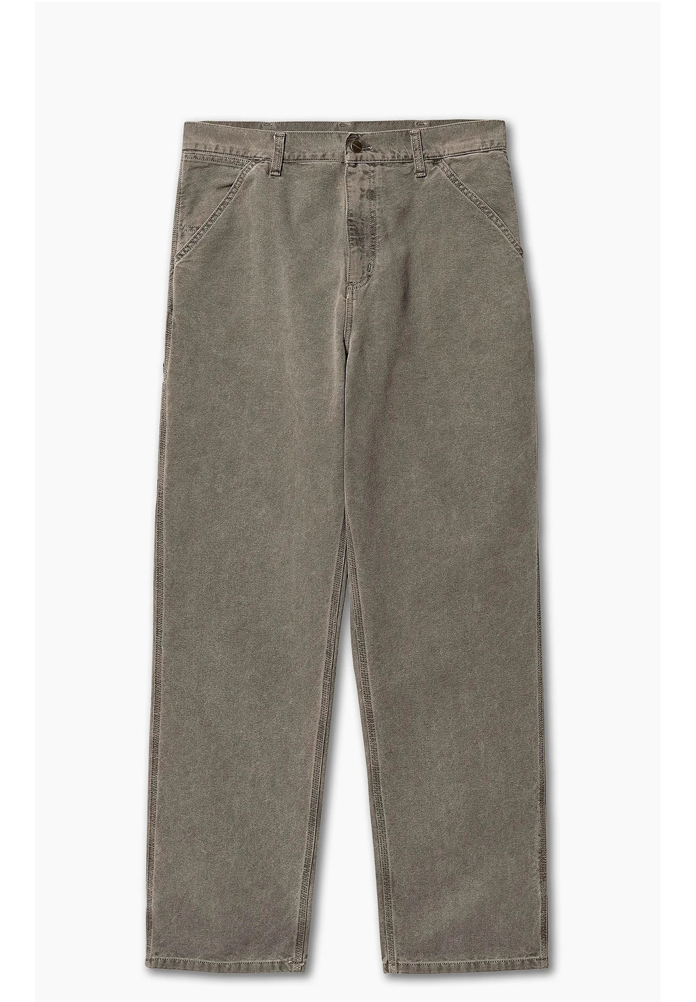 CARHARTT WIP SINGLE KNEE PANT - BLACK FADED