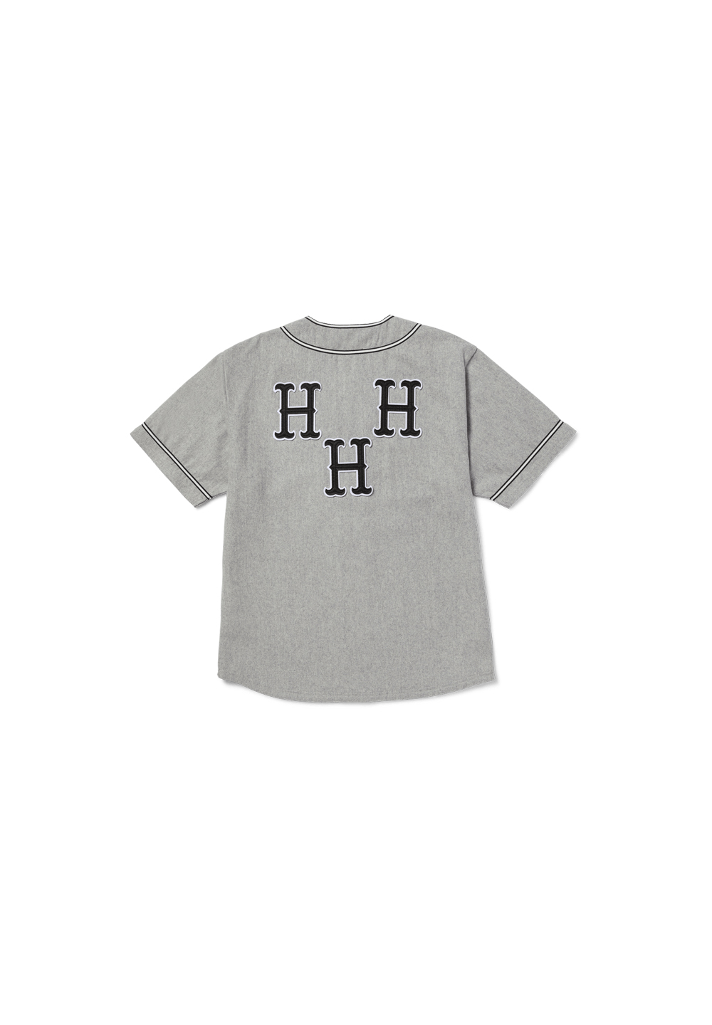 HUF GATO BASEBALL JERSEY - CHARCOAL - Image 2