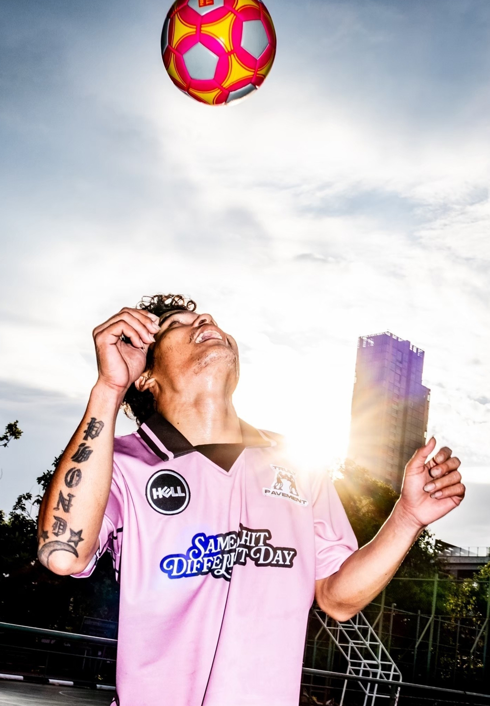Pavement x Truly Soccer ball - NEON - Image 2