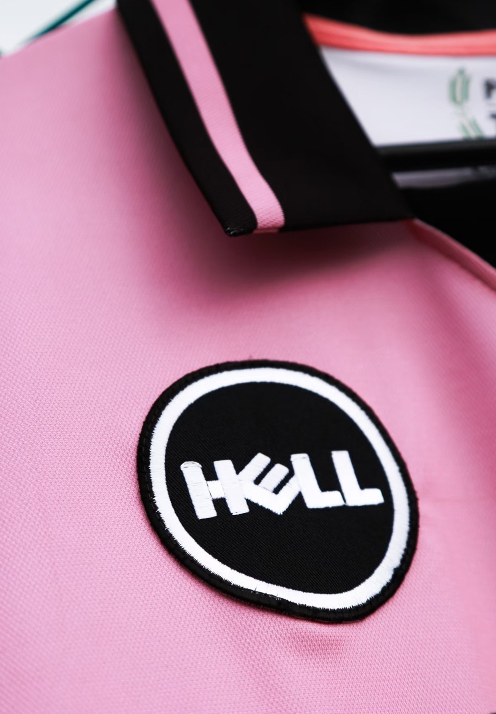 Pavement x Truly Everyday Football Jersy - PINK/BLACK - Image 4